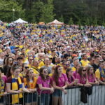 Strefa Kibica Final Four Ligi Mistrzów piłkarzy ręcznych na stadionie lekkoatletycznym przy ulicy Leszka Drogosza / Marzena Mąkosa / Radio Kielce