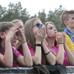 Strefa Kibica Final Four Ligi Mistrzów piłkarzy ręcznych na stadionie lekkoatletycznym przy ulicy Leszka Drogosza / Marzena Mąkosa / Radio Kielce