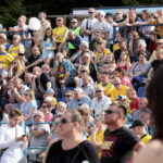 Strefa Kibica Final Four Ligi Mistrzów piłkarzy ręcznych na stadionie lekkoatletycznym przy ulicy Leszka Drogosza / Marzena Mąkosa / Radio Kielce
