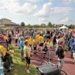 Strefa Kibica Final Four Ligi Mistrzów piłkarzy ręcznych na stadionie lekkoatletycznym przy ulicy Leszka Drogosza / Marzena Mąkosa / Radio Kielce