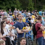 Strefa Kibica Final Four Ligi Mistrzów piłkarzy ręcznych na stadionie lekkoatletycznym przy ulicy Leszka Drogosza / Marzena Mąkosa / Radio Kielce