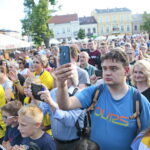 Uroczysta feta na Rynku piłkarzy ręcznych PGE Vive / Marzena Mąkosa / Radio Kielce