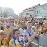 Uroczysta feta na Rynku piłkarzy ręcznych PGE Vive / Marzena Mąkosa / Radio Kielce