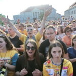 Uroczysta feta na Rynku piłkarzy ręcznych PGE Vive / Marzena Mąkosa / Radio Kielce