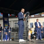 Uroczysta feta na Rynku piłkarzy ręcznych PGE Vive / Marzena Mąkosa / Radio Kielce