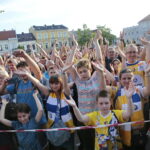Uroczysta feta na Rynku piłkarzy ręcznych PGE Vive / Marzena Mąkosa / Radio Kielce