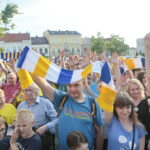Uroczysta feta na Rynku piłkarzy ręcznych PGE Vive / Marzena Mąkosa / Radio Kielce