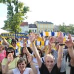 Uroczysta feta na Rynku piłkarzy ręcznych PGE Vive / Marzena Mąkosa / Radio Kielce