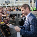 Uroczysta feta na Rynku piłkarzy ręcznych PGE Vive / Marzena Mąkosa / Radio Kielce