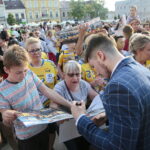 Uroczysta feta na Rynku piłkarzy ręcznych PGE Vive / Marzena Mąkosa / Radio Kielce