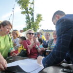 Uroczysta feta na Rynku piłkarzy ręcznych PGE Vive / Marzena Mąkosa / Radio Kielce