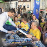 Uroczysta feta na Rynku piłkarzy ręcznych PGE Vive / Marzena Mąkosa / Radio Kielce