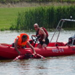 Ćwiczenia strażaków z zakresu ratownictwa na wodzie / Emilia Sitarska / Radio Kielce