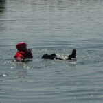 Ćwiczenia strażaków z zakresu ratownictwa na wodzie / Emilia Sitarska / Radio Kielce