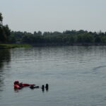 Ćwiczenia strażaków z zakresu ratownictwa na wodzie / Emilia Sitarska / Radio Kielce