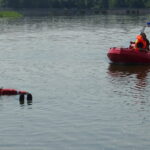 Ćwiczenia strażaków z zakresu ratownictwa na wodzie / Emilia Sitarska / Radio Kielce