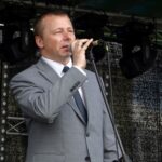 Opatów. Jarmark Opatowski. Na zdjęciu: Grzegorz Gajewski - burmistrz Opatowa / Emilia Sitarska / Radio Kielce