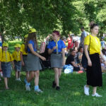 Ostrowiec Świętokrzyski. Śniadanie w parku / Emilia Sitarska / Radio Kielce