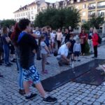 Ostrowiec Świętokrzyski. Nocne zwiedzanie miasta / Emilia Sitarska / Radio Kielce