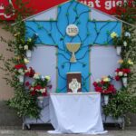 Ostrowiec Świętokrzyski. Ołtarz przy ulicy Siennieńskiej / Anna Głąb / Radio Kielce