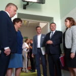 Wojewoda świętokrzyski Agata Wojtyszek nadzoruje zakończone inwestycje w szpitalu / Emilia Sitarska / Radio Kielce