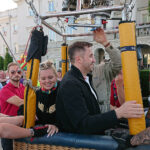 „Budzenie Sienkiewki”. Przelot balonem z Kielc do Sukowa (31.05.2019) / Robert Szumielewicz / Radio Kielce