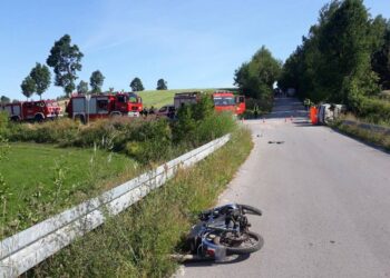 Wypadek w miejscowości Zaskale / Policja