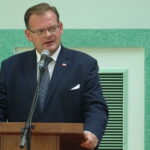 Konferencja Stowarzyszeń Osób Represjonowanych z Powodów Politycznych i Działaczy Opozycji Antykomunistycznej. Jan Józef Kasprzyk - szef Urzędu do Spraw Kombatantów i Osób Represjonowanych / Emilia Sitarska / Radio Kielce