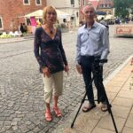 Polsko-brytyjski duet filmowców w Sandomierzu / Grażyna-Szlęzak-Wójcik / Radio Kielce