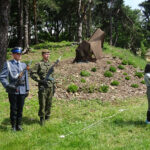 Starachowice. Odsłonięcie pomnika Mariana Świderskiego „Dzika” i Edmunda Rachtana „Kaktusa” / Anna Głąb / Radio Kielce