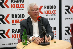 Studio Polityczne Radia Kielce. Krzysztof Lipiec, poseł PiS / Robert Felczak / Radio Kielce