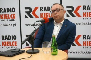 Studio Polityczne Radia Kielce. Artur Gierada, PO / Robert Felczak / Radio Kielce