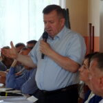 Świrna. Spotkanie z dyrekcją Wód Polskich. Na zdjęciu: wójt Bodzechowa Jerzy Murzyn / Emilia Sitarska / Radio Kielce