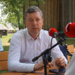 Tokarnia. Studio Polityczne Radia Kielce. Na zdjęciu: Sebastian Nowaczkiewicz, PSL / Piotr Michalski / Radio Kielce