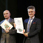 Kielce. Uroczystości upamiętniające utworzenie 2. Pułku Artylerii Lekkiej Legionów. Na zdjęciu: Rafał Nowak, dyrektor Wzgórza Zamkowego i Krzysztof Słoń, senator PiS / Jarosław Kubalski / Radio Kielce