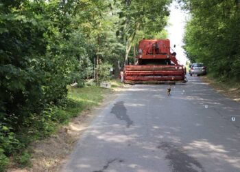 Śmiertelny wypadek w miejscowości Nikisałka Duża / KPP Opatów