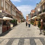 Reklamy na Rynku starego miasta / Grażyna-Szlęzak-Wójcik / Radio Kielce