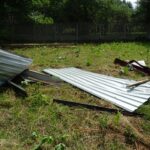 Bodzechów. Ulica Zamłyńska po burzy 1 lipca / Emilia Sitarska / Radio Kielce