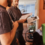 Nagrywanie filmu „Chmurki” / Magdalena Galas-Klusek / Radio Kielce