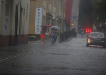 Kielce. Burza nad regionem / Jarosław Kubalski / Radio Kielce