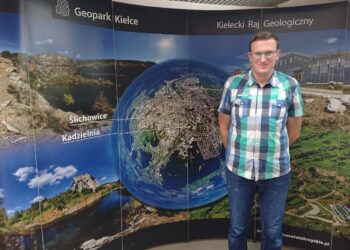 Na zdjęciu: Witold Wesołowski - Geopark Kielce / Daniel Lenart / Radio Kielce