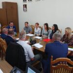 Spotkanie w sprawie przywrócenia normalnego ruchu na ulicy Klonowej w Kielcach / Mateusz Kaczmarczyk / Radio Kielce