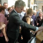 Pożegnanie księdza Daniela Jarosińskiego. Krzysztof Słoń - senator PiS / Piotr Kwaśniewski / Radio Kielce