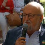 Krzysztof Penderecki w kawiarence festiwalowej / Dorota Klusek / Radio Kielce