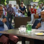 Krzysztof Penderecki w kawiarence festiwalowej / Dorota Klusek / Radio Kielce