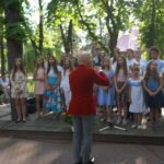 Krzysztof Penderecki w kawiarence festiwalowej / Dorota Klusek / Radio Kielce