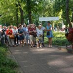 Krzysztof Penderecki w kawiarence festiwalowej / Dorota Klusek / Radio Kielce