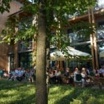 Krzysztof Penderecki w kawiarence festiwalowej / Dorota Klusek / Radio Kielce