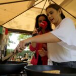 Stacja Wakacje - Smakuj lato. Magdalena Sitek - Radio Kielce i Julia Olejarz / Piotr Kwaśniewski / Radio Kielce