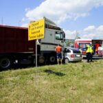 Wypadek na ulicy Żelaznej / Piotr Kwaśniewski / Radio Kielce